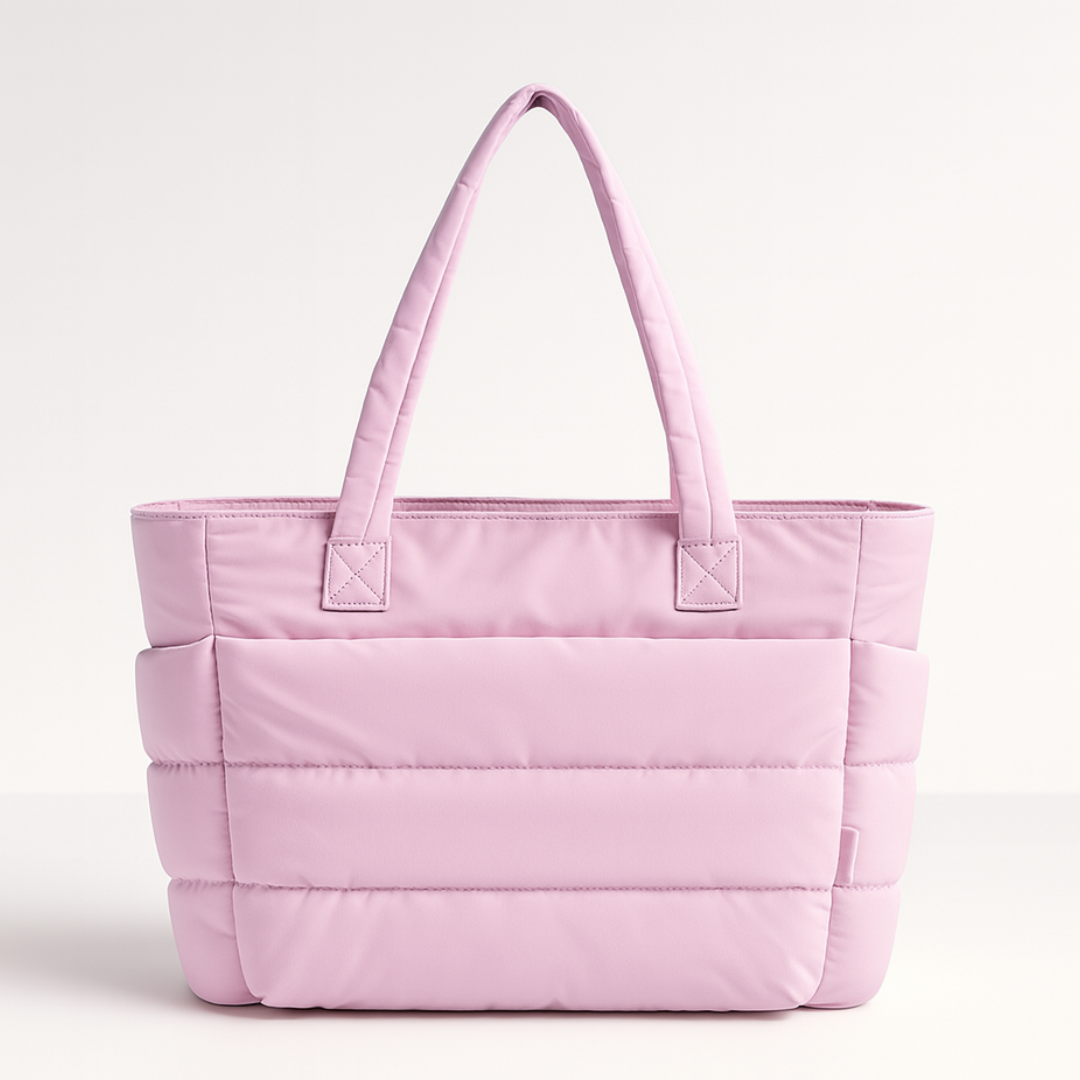 Olivine Puffy Tote